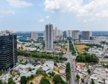 NHÀ BÈ SẴN SÀN LÊN QUẬN, BĐS KHU NAM THUẬN ĐÀ BỨT PHÁ